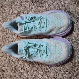 Hoka OneOne Women's Clifton 9 Blue Purple 8B